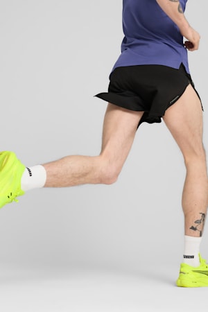Knit 3" Split Running Shorts Men, PUMA Black, extralarge-GBR